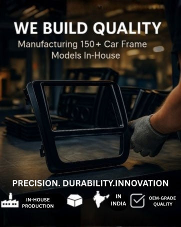 Modorwy 9" Car Android Frame Compatible with Maruti Baleno 2022-2025 | Includes Wiring Harness Dashboard Panel | Durable & Scratch-Resistant | Easy Plug & Play Installation