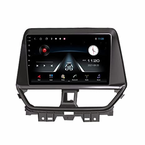 Modorwy Original 9inch HD QLED Car Android Stereo | 2GB RAM & 32GB ROM | OS 13 Double Din Car Multimedia Player | incl. AHD Rear Camera & Frame Compatible with Maruti Baleno 2022-1 Year Warranty