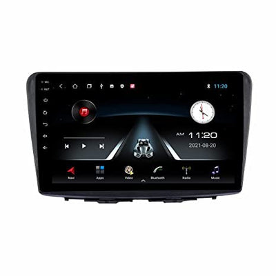 Modorwy Car Android Stereo | 9 inch QLED HD Touch Display | OS 13 Stereo Double Din Car Multimedia Player | 2GB & 32GB | incl. AHD Camera & Frame Compatible with Maruti Baleno 2015-2021 - 1 Year Wrnty