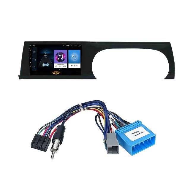 9 inch Car Android Frame Compatible with Kia Seltos 2020 | Includes Plug & Play Wiring Harness | Premium ABS Material | Scratch & Heat Resistant Design