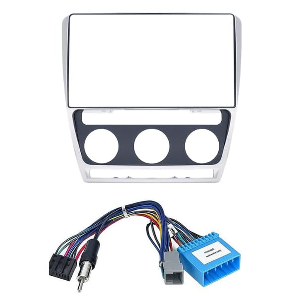 9 inch Car Android Frame Compatible with Skoda Laura | Includes Plug & Play Wiring Harness | Premium ABS Material | Scratch & Heat Resistant Design