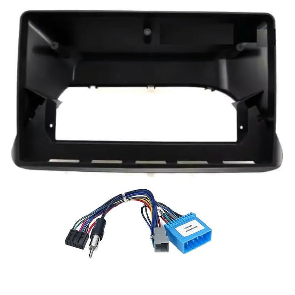 9 inch Car Android Frame Compatible with Tata Nexon | Includes Plug & Play Wiring Harness | Premium ABS Material | Scratch & Heat Resistant Design