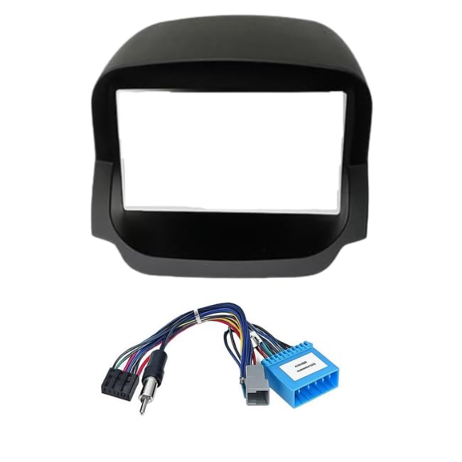 9 inch Car Android Frame Compatible with Ford Ecosport 2013-2017 | Includes Wiring Harness Dashboard Panel | Durable & Scratch-Resistant | Easy Plug & Play Installation