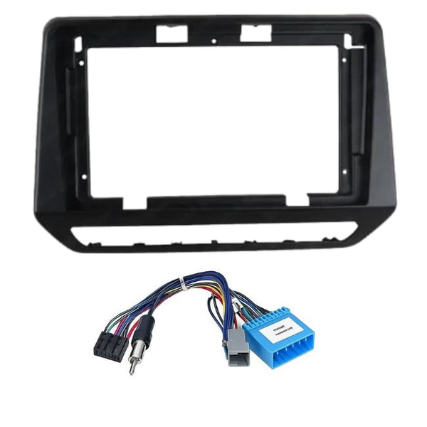 9 inch Car Android Frame Compatible with Renault Triber | Includes Plug & Play Wiring Harness | Premium ABS Material | Scratch & Heat Resistant Design
