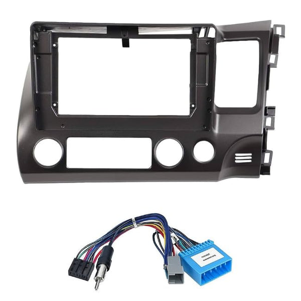 Modorwy 9 inch Car Android Frame Compatible with Honda Civic 2006-2011 | Includes Wiring Harness Dashboard Panel | Durable & Scratch-Resistant | Easy...