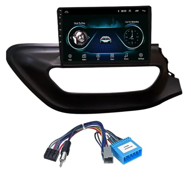 9 inch Car Android Frame Compatible with Tata Altroz B/M | Includes Plug & Play Wiring Harness | Premium ABS Material | Scratch & Heat Resistant Design