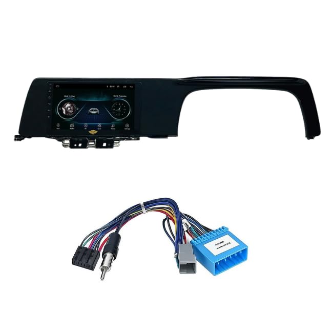 9 inch Car Android Frame Compatible with Kia Sonet | Includes Plug & Play Wiring Harness | Premium ABS Material | Scratch & Heat Resistant Design
