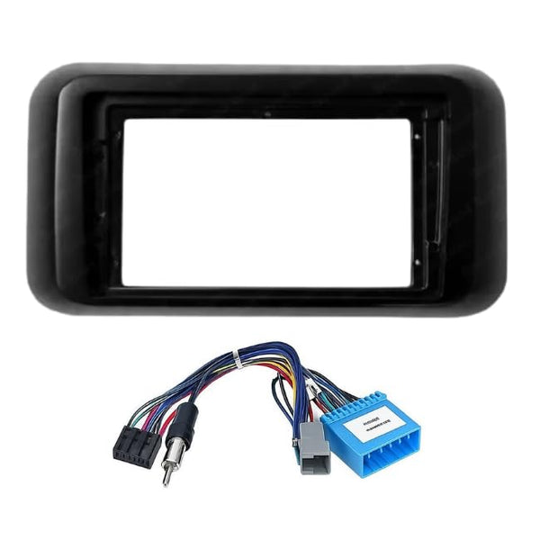 9 inch Car Android Frame Compatible with Mahindra Thar 2020 | Includes Plug & Play Wiring Harness | Premium ABS Material | Scratch & Heat Resistant Design