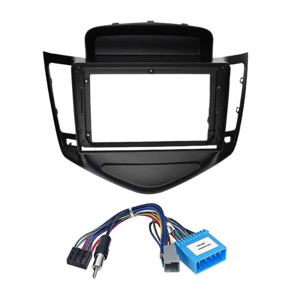 Modorwy 9 inch Car Android Frame Compatible with Cheverolet Cruze 2013-2015 | Includes Wiring Harness Dashboard Panel | Durable & Scratch-Resistant |...