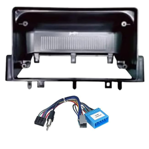 9 inch Car Android Frame Compatible with Tata Punch | Includes Plug & Play Wiring Harness | Premium ABS Material | Scratch & Heat Resistant Design