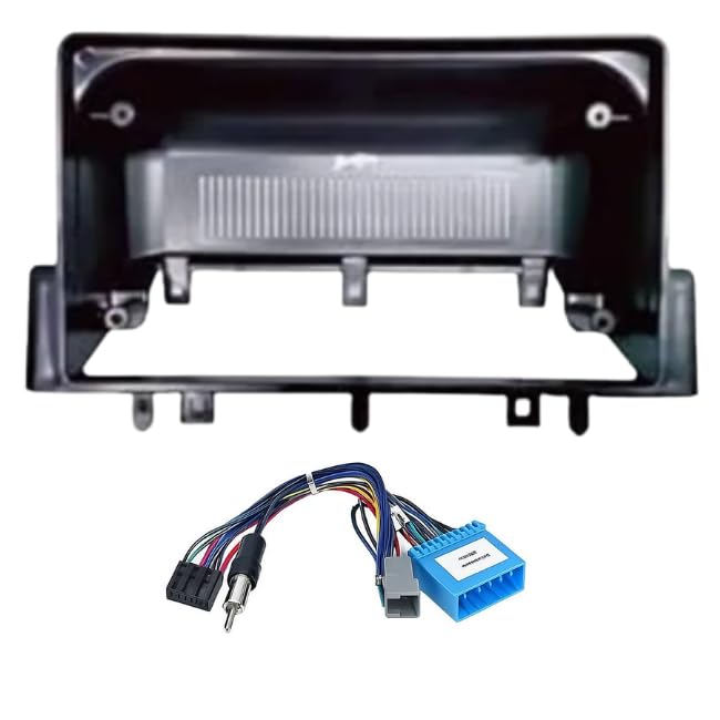 9 inch Car Android Frame Compatible with Tata Punch | Includes Plug & Play Wiring Harness | Premium ABS Material | Scratch & Heat Resistant Design