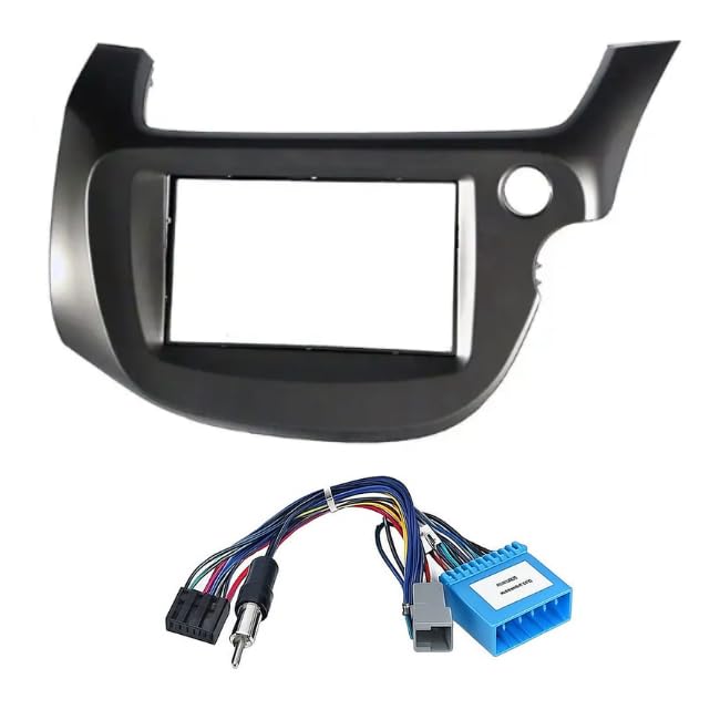 Modorwy 9 inch Car Android Frame Compatible with Honda Jazz 2008-2013 | Includes Wiring Harness Dashboard Panel | Durable & Scratch-Resistant | Easy...