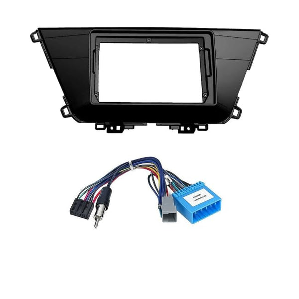 9 inch Car Android Frame Compatible with Kia Carrens | Includes Plug & Play Wiring Harness | Premium ABS Material | Scratch & Heat Resistant Design