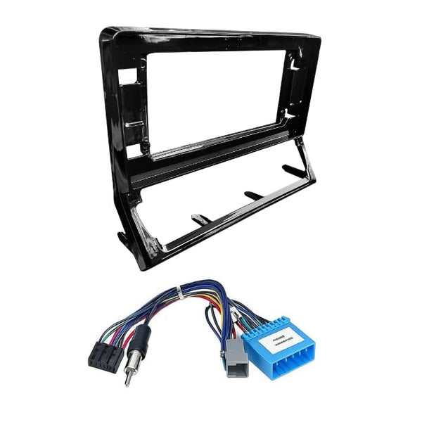 9 inch Car Android Frame Compatible with Toyota Hycross | Includes Wiring Harness Dashboard Panel | Durable & Scratch-Resistant | Easy Plug & Play Installation