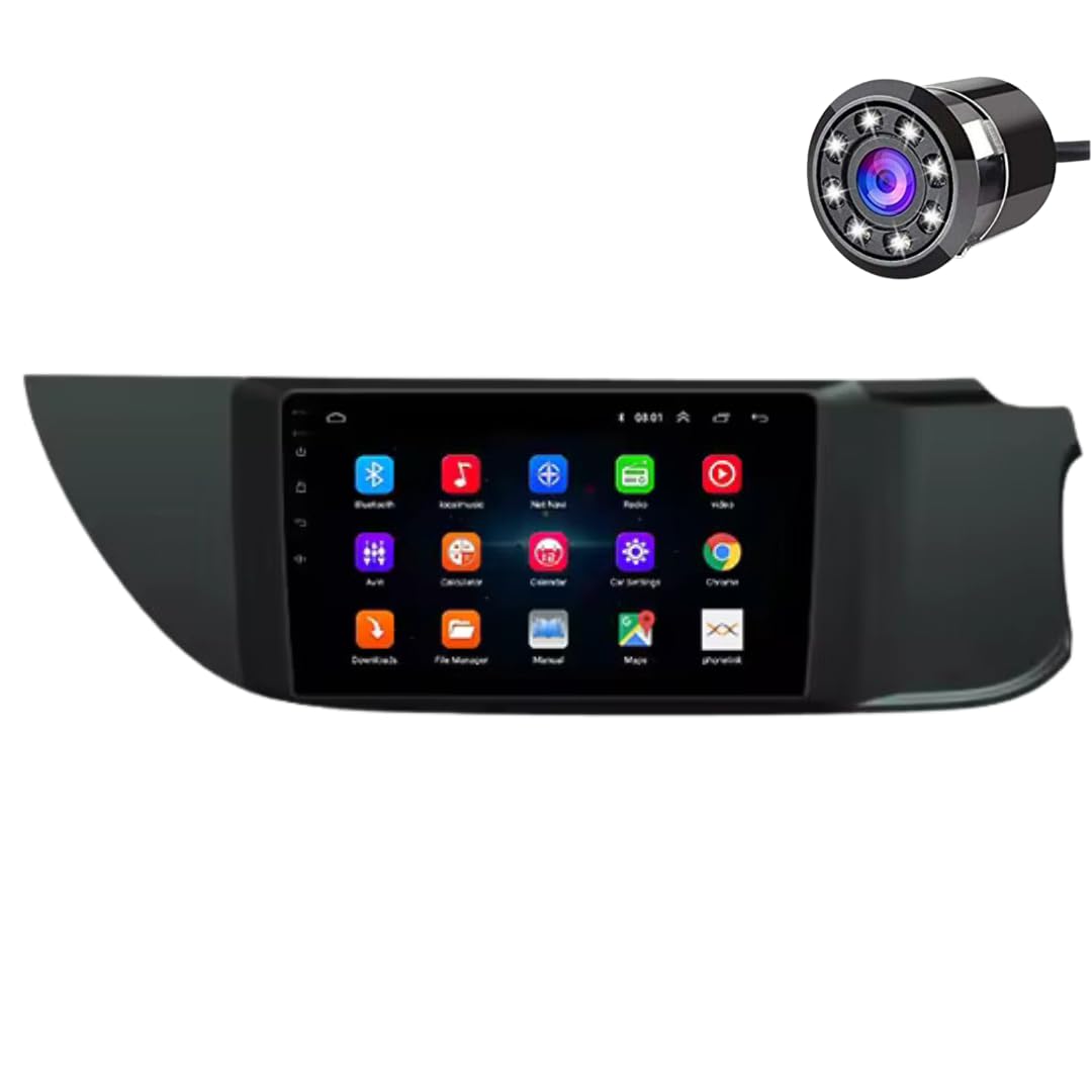 Modorwy 9" QLED Android 13 Car Stereo (1GB+32GB, CarPlay, Android Auto, AHD Camera, Alto K10)