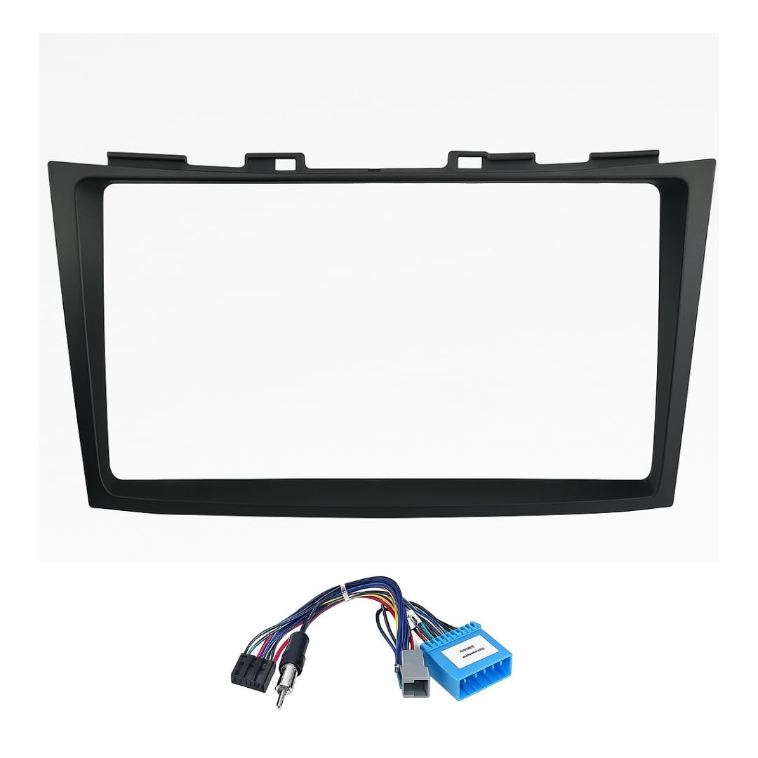Modorwy 9" Car Android Frame Compatible with Maruti Frames | Includes Wiring Harness Dashboard Panel | Durable & Scratch-Resistant | Easy Plug & Play Installation (for Swift Dzire 2011-2017)
