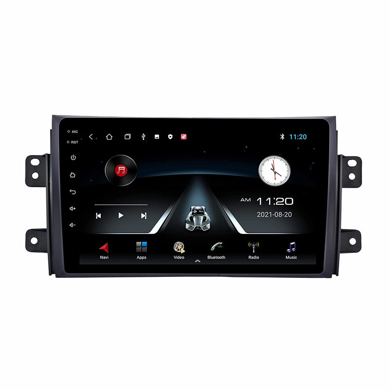 Modorwy Original 9inch HD QLED Car Android Stereo | 2GB RAM & 32GB ROM | OS 13 Double Din Car Multimedia Player | incl. AHD Rear Camera & Frame Compatible with Maruti SX4-1 Year Warranty