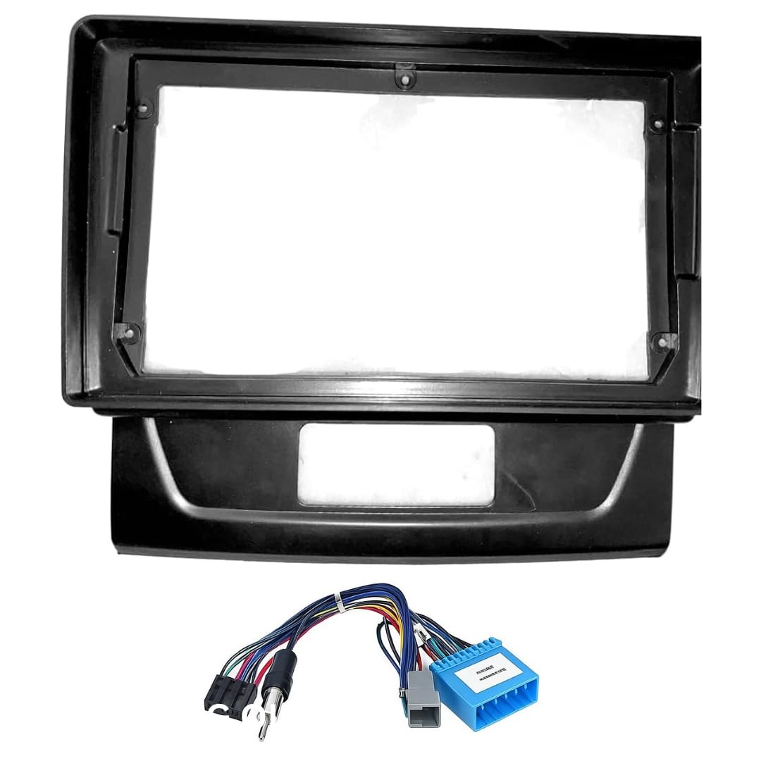 Modorwy 9" Car Android Frame Compatible with Maruti Frames | Includes Wiring Harness Dashboard Panel | Durable & Scratch-Resistant | Easy Plug & Play Installation (for Alto K10 (2022–025))