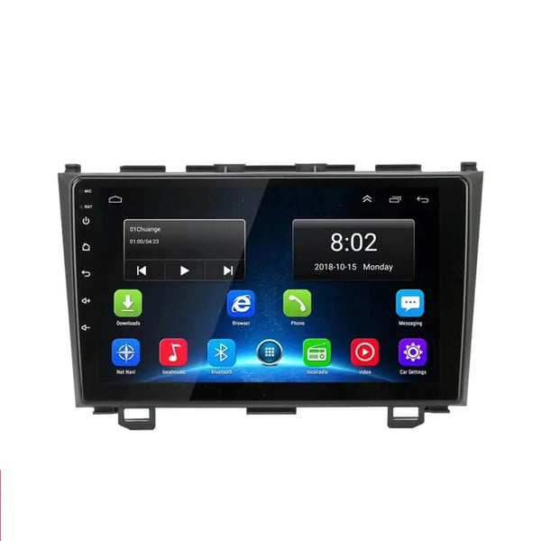 Original 9inch HD QLED Car Android Stereo | 2GB RAM & 32GB ROM | OS 13 Double Din Car Multimedia Player | incl. AHD Rear Camera & Frame Compatible with Honda CRV 2008-2011 - 1 Year Warranty