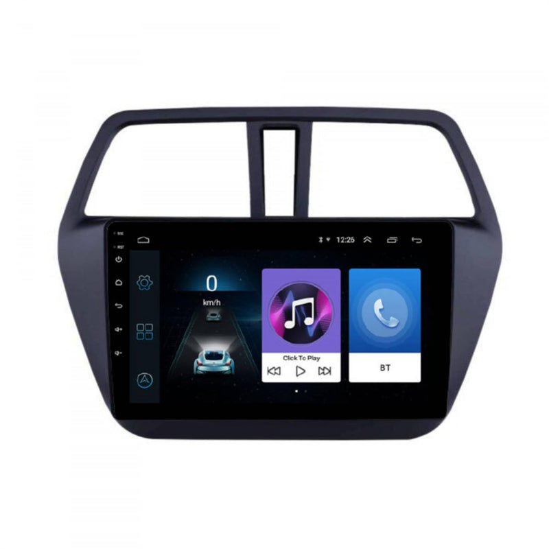 Modorwy Car Android System Maruti S-Cross | OS 13 Stereo | 9Inch QLED HD IPS Touch | 2GB & 32GB | Double Din Car Multimedia Player | incl. AHD Rear Camera & Frame Compatible with Maruti S Cross - 1 Year Warranty