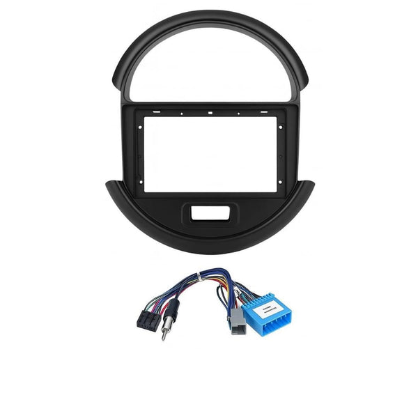 Modorwy 9-Inch Android Frame for Maruti S-Presso | OEM-Style Dashboard Fit | Plug & Play Wiring Harness | Durable ABS Matte Finish | Supports All 9-Inch Android Stereos