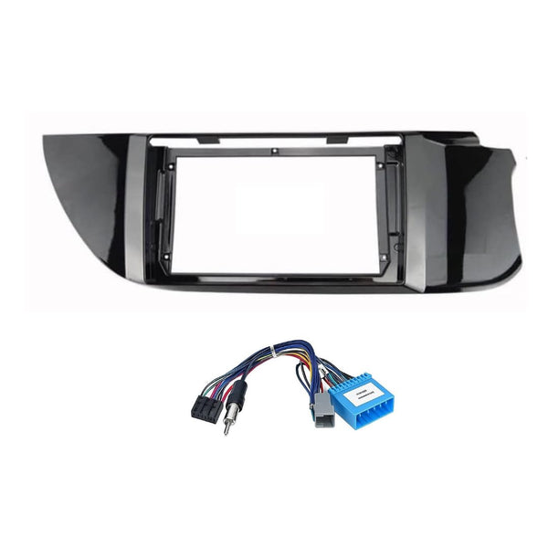 Modorwy 9" Car Android Frame Compatible with Maruti Alto K10 2016-2020 | Includes Wiring Harness Dashboard Panel | Durable & Scratch-Resistant | Easy Plug & Play Installation