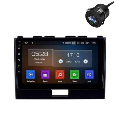 Modorwy Original QLED 9” Zlink Car Android Stereo | OS 13 | 2GB+32GB | Display Support Car Play & Android Auto | incl. AHD Camera & Frame Compatible with Maruti Wagon-R 2012-2018 - 1 Year Warranty