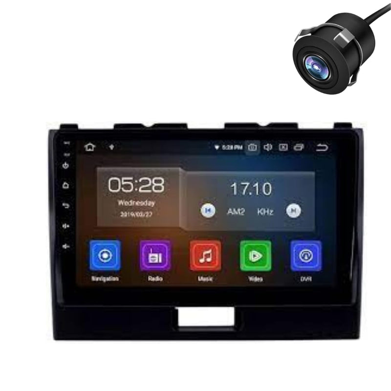 Modorwy Original QLED 9” Zlink Car Android Stereo | OS 13 | 2GB+32GB | Display Support Car Play & Android Auto | incl. AHD Camera & Frame Compatible with Maruti Wagon-R 2012-2018 - 1 Year Warranty