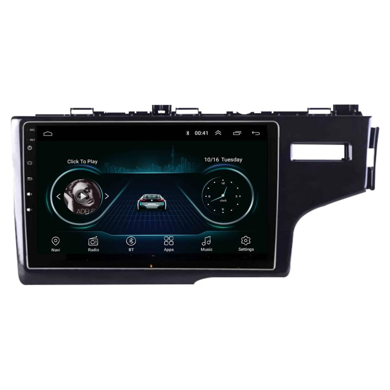 Original 9inch HD QLED Car Android Stereo | 2GB RAM & 32GB ROM | OS 13 Double Din Car Multimedia Player | incl. AHD Rear Camera & Frame Compatible with Honda Jazz 2015-2023 - 1 Year Warranty