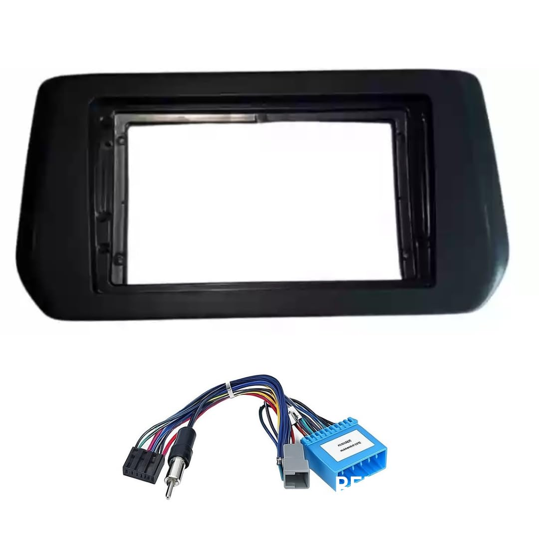 Modorwy 9" Car Android Frame Compatible with Maruti Swift Dzire 2024-2025 | Includes Wiring Harness Dashboard Panel | Durable & Scratch-Resistant | Easy Plug & Play Installation