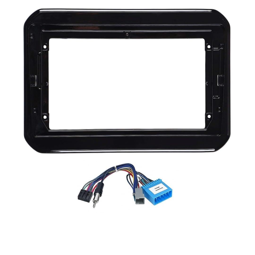 Modorwy 9" Car Android Frame Compatible with Maruti Ignis | Includes Wiring Harness Dashboard Panel | Durable & Scratch-Resistant | Easy Plug & Play Installation