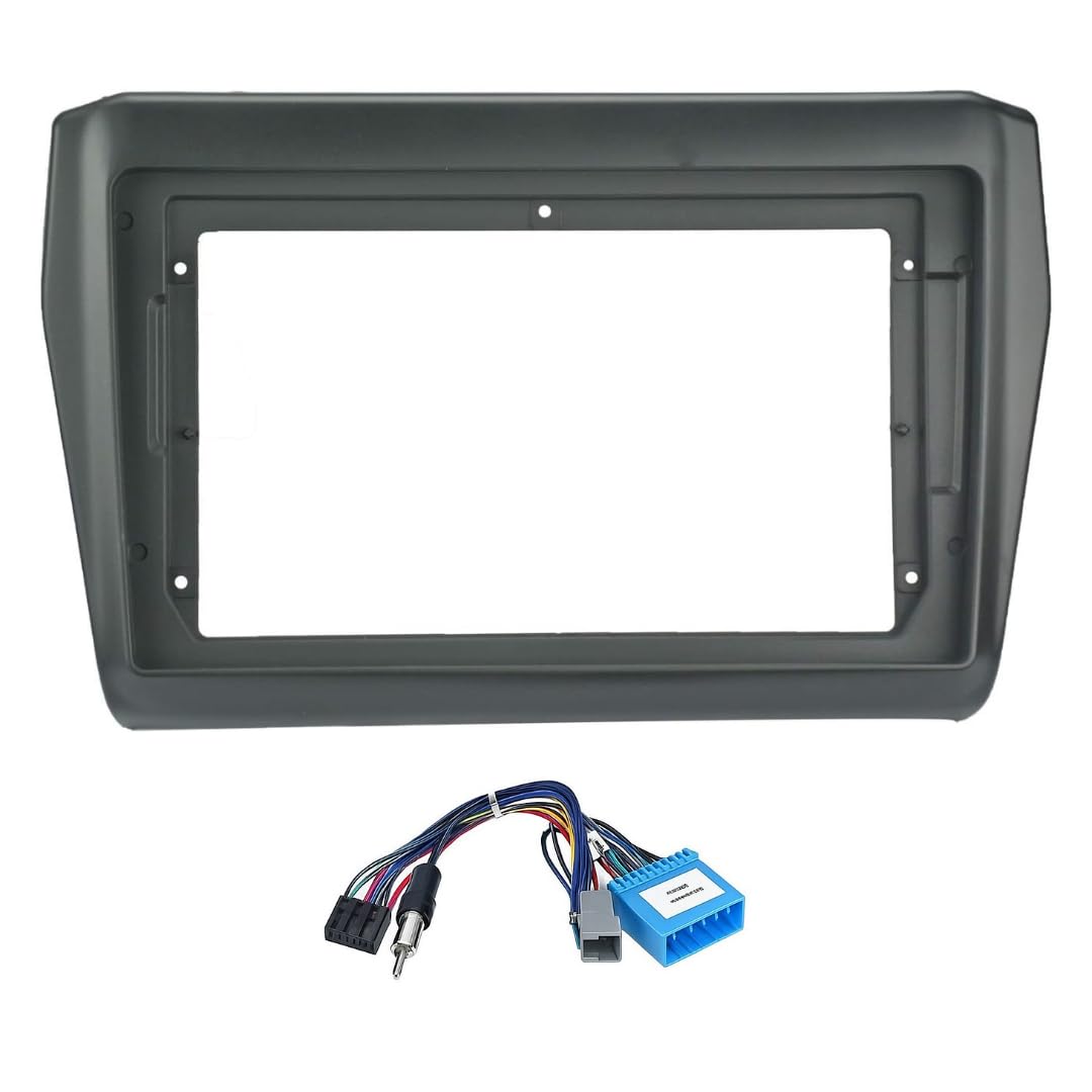 Modorwy 9" Car Android Frame Compatible with Maruti Frames | Includes Wiring Harness Dashboard Panel | Durable & Scratch-Resistant | Easy Plug & Play Installation (for Swift Dzire 2018-2023)