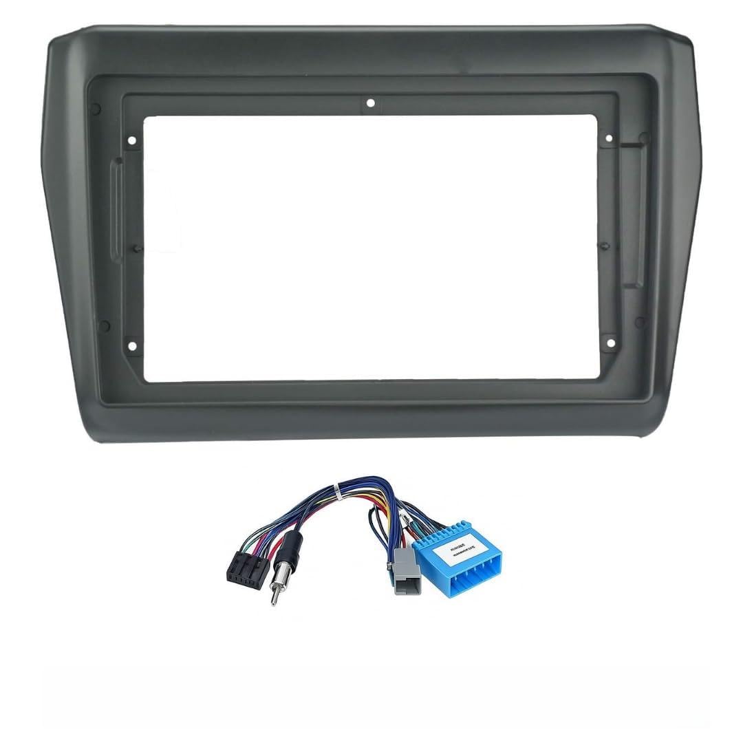 Modorwy 9" Car Android Frame Compatible with Maruti Frames | Includes Wiring Harness Dashboard Panel | Durable & Scratch-Resistant | Easy Plug & Play Installation (for Swift 2018-023)