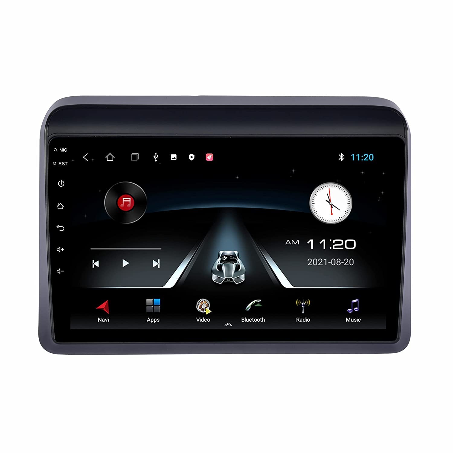 Modorwy Original 9inch HD QLED Car Android Stereo | 2GB RAM & 32GB ROM | OS 13 Double Din Car Multimedia Player | incl. AHD Rear Camera & Frame Compatible with Maruti Ertiga 2019-2025- 1 Year Warranty