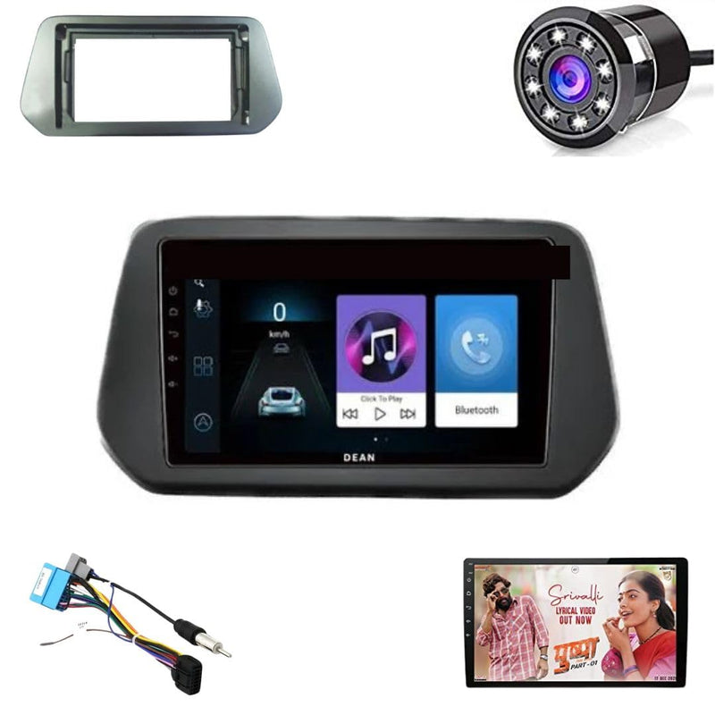 Modorwy Original 9inch HD QLED Car Android Stereo | 2GB RAM & 32GB ROM | OS 13 Double Din Car Multimedia Player | incl. AHD Rear Camera & Frame Compatible with Maruti Grand Vitara- 1 Year Warranty