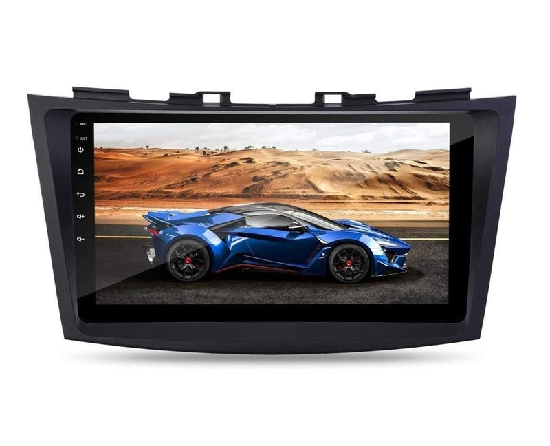 Modorwy Car Android System Maruti Swift 2011-2017  | OS 13 Stereo | 9 Inch QLED HD IPS Touch | 2GB & 32GB | Double Din Car Multimedia Player | Bluetooth Wi-Fi | incl. AHD Rear Camera & Frame Compatible with Swift Old