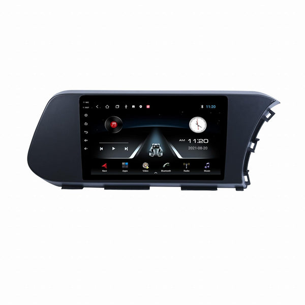 9inch HD QLED Car Android Stereo | 2GB RAM & 32GB ROM | OS 13 Double Din Car Multimedia Player | incl. AHD Rear Camera & Frame Compatible with Hyundai i20 2020-2025 - 1 Year Warranty