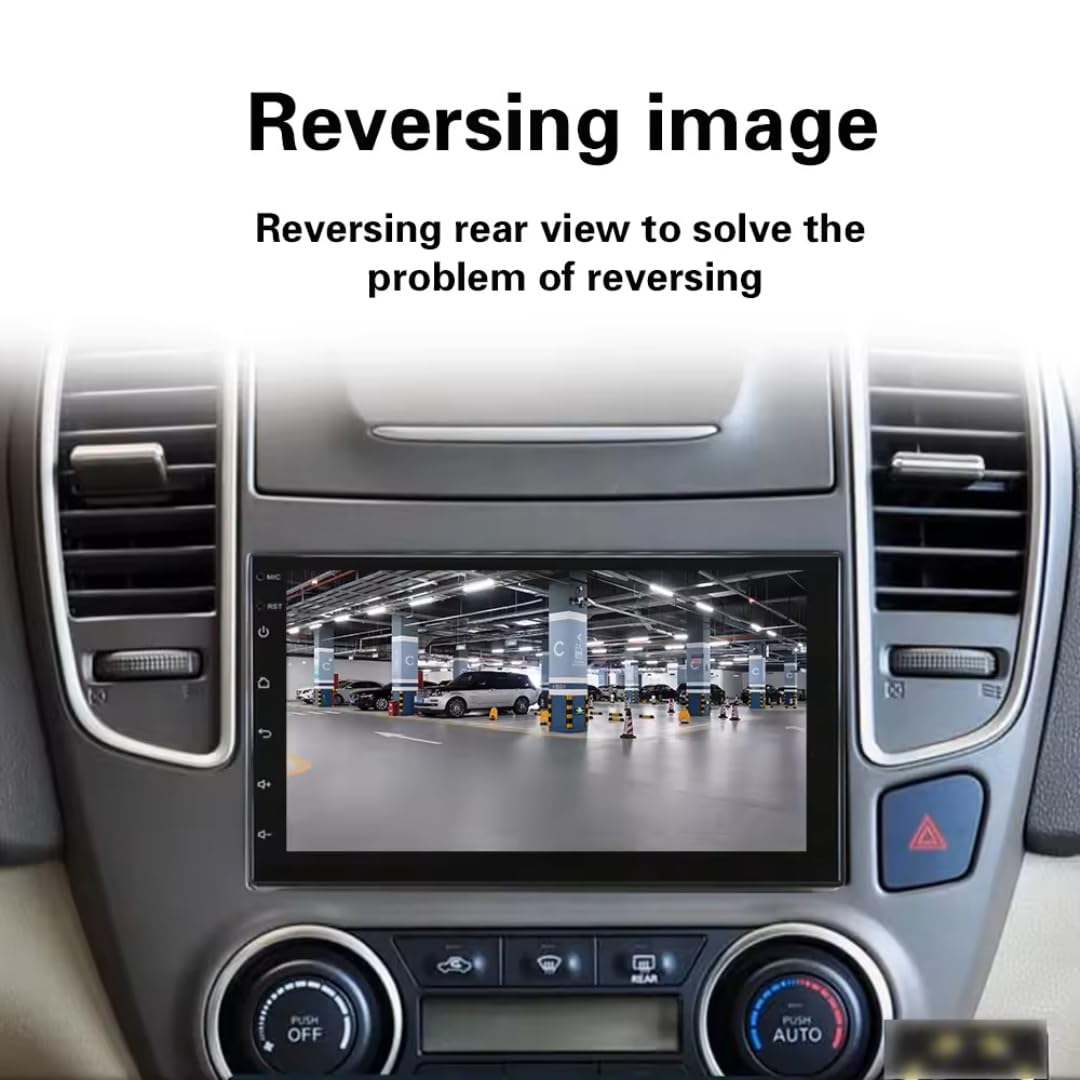 Modorwy TS9 9" QLED Android Car Stereo with AHD Rear Camera | Android 13 | GPS Navigation | Bluetooth & Wi-Fi | Wireless CarPlay & Android Auto / Mirror Link / Steering Wheel Control Support | Split-Screen