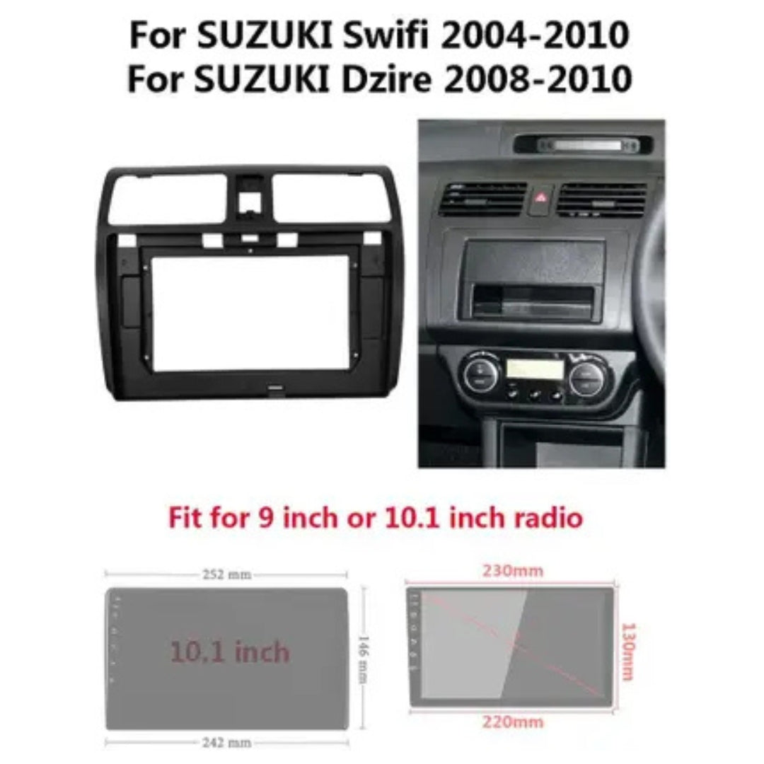 Modorwy-ABS300_9-Inch-Maruti-Swift-Stereo-Frame-_2008-2010_-Interior