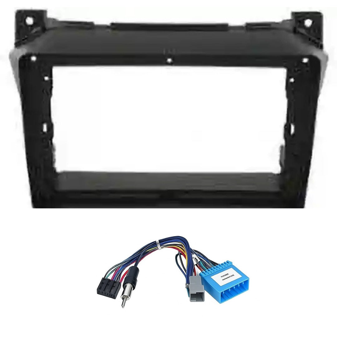 Modorwy 9" Car Android Frame Compatible with Maruti A-Star | Includes Wiring Harness Dashboard Panel | Durable & Scratch-Resistant | Easy Plug & Play Installation