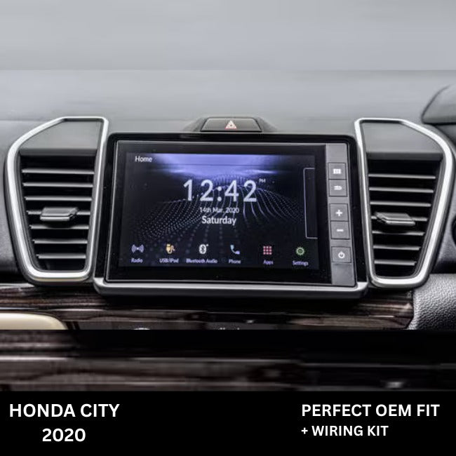 Modorwy 9 inch Car Android Frame Compatible with Honda City (2020) | Includes Wiring Harness Dashboard Panel | Durable & Scratch-Resistant | Easy...