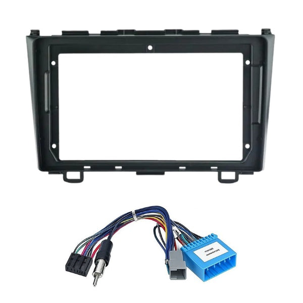9 inch Car Android Frame Compatible with Honda CRV 2012-2016 | Includes Wiring Harness Dashboard Panel | Durable & Scratch-Resistant | Easy Plug & Play Installation