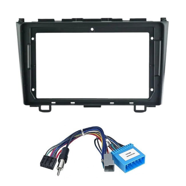 9 inch Car Android Frame Compatible with Honda CRV 2012-2016 | Includes Wiring Harness Dashboard Panel | Durable & Scratch-Resistant | Easy Plug & Play Installation