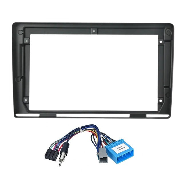 9 inch Car Android Frame Compatible with Liva | Includes Wiring Harness Dashboard Panel | Durable & Scratch-Resistant | Easy Plug & Play Installation
