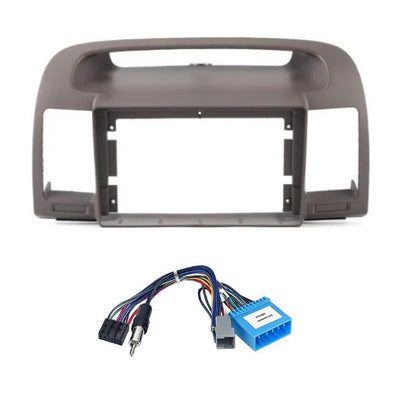 9 inch Car Android Frame Compatible with Toyota Camry 2003-2006 | Includes Wiring Harness Dashboard Panel | Durable & Scratch-Resistant | Easy Plug & Play Installation