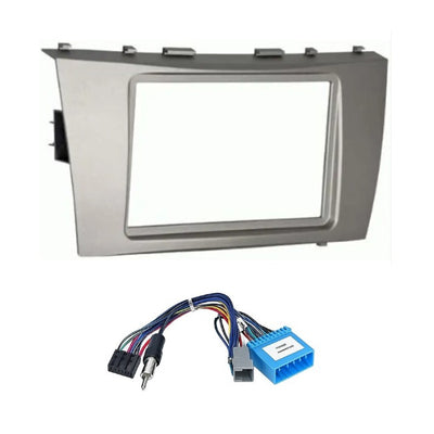 9 inch Car Android Frame Compatible with Toyota Camry 2006-12 | Includes Wiring Harness Dashboard Panel | Durable & Scratch-Resistant | Easy Plug & Play Installation