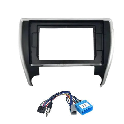 9 inch Car Android Frame Compatible with Toyota Camry 2014 | Includes Wiring Harness Dashboard Panel | Durable & Scratch-Resistant | Easy Plug & Play Installation