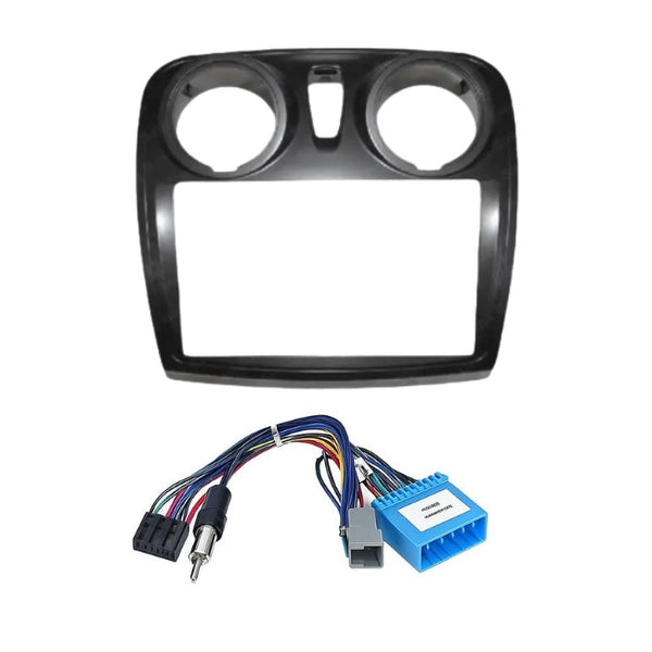 9 inch Car Android Frame Compatible with Renault Lodgy 2012-2019 | Includes Plug & Play Wiring Harness | Premium ABS Material | Scratch & Heat Resistant Design