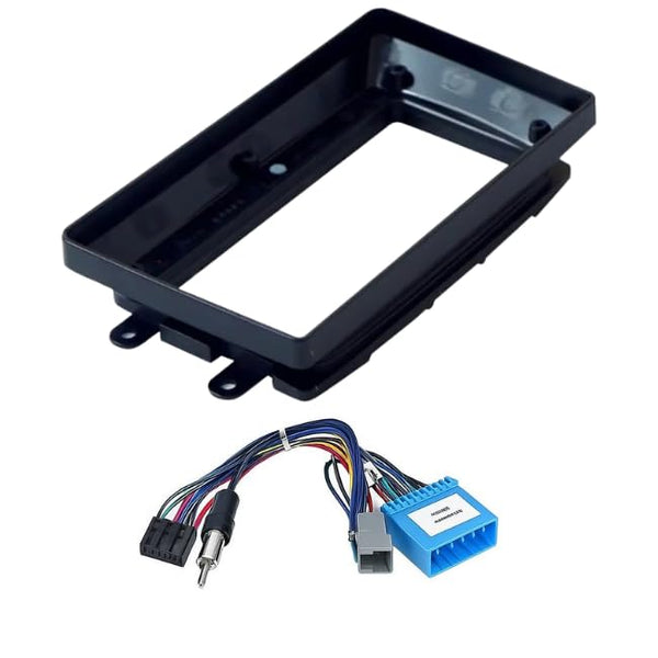 9 inch Car Android Frame Compatible with Renault Universal 2015-2020 | Includes Plug & Play Wiring Harness | Premium ABS Material | Scratch & Heat Resistant Design