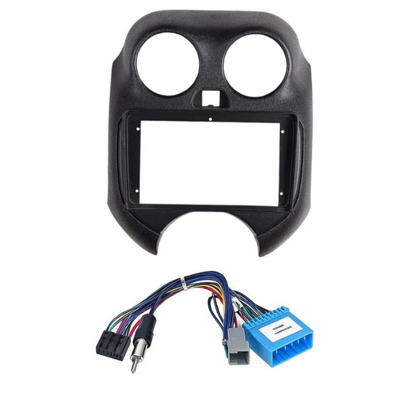 9 inch Car Android Frame Compatible with Nissan Old Micra| Includes Plug & Play Wiring Harness | Premium ABS Material | Scratch & Heat Resistant Design